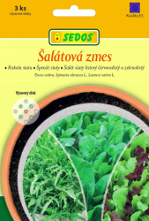 �al�tov� zmes: Rukola siata, �pen�t siaty, �al�t siaty listov� �ervenolist� a zelenolist�